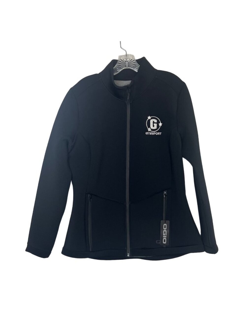 Ogio Gym Sport Jacket Womens XL Black New Full Zip